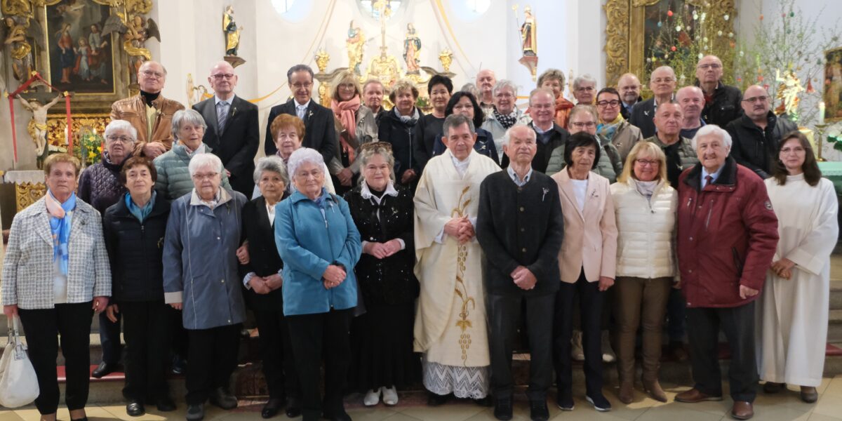 Jubelkommunion am Weißen Sonntag in Floß