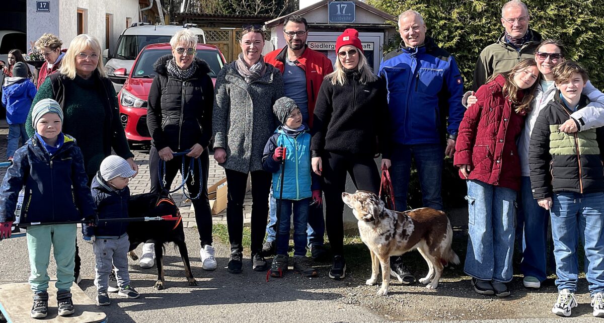 Jugend packte an und sorgte für bunten Nachschub