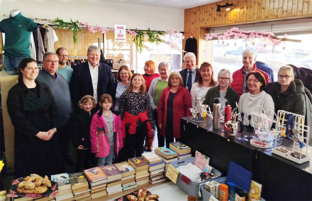 Zwei Jahre „Kleidertisch Erbendorf“