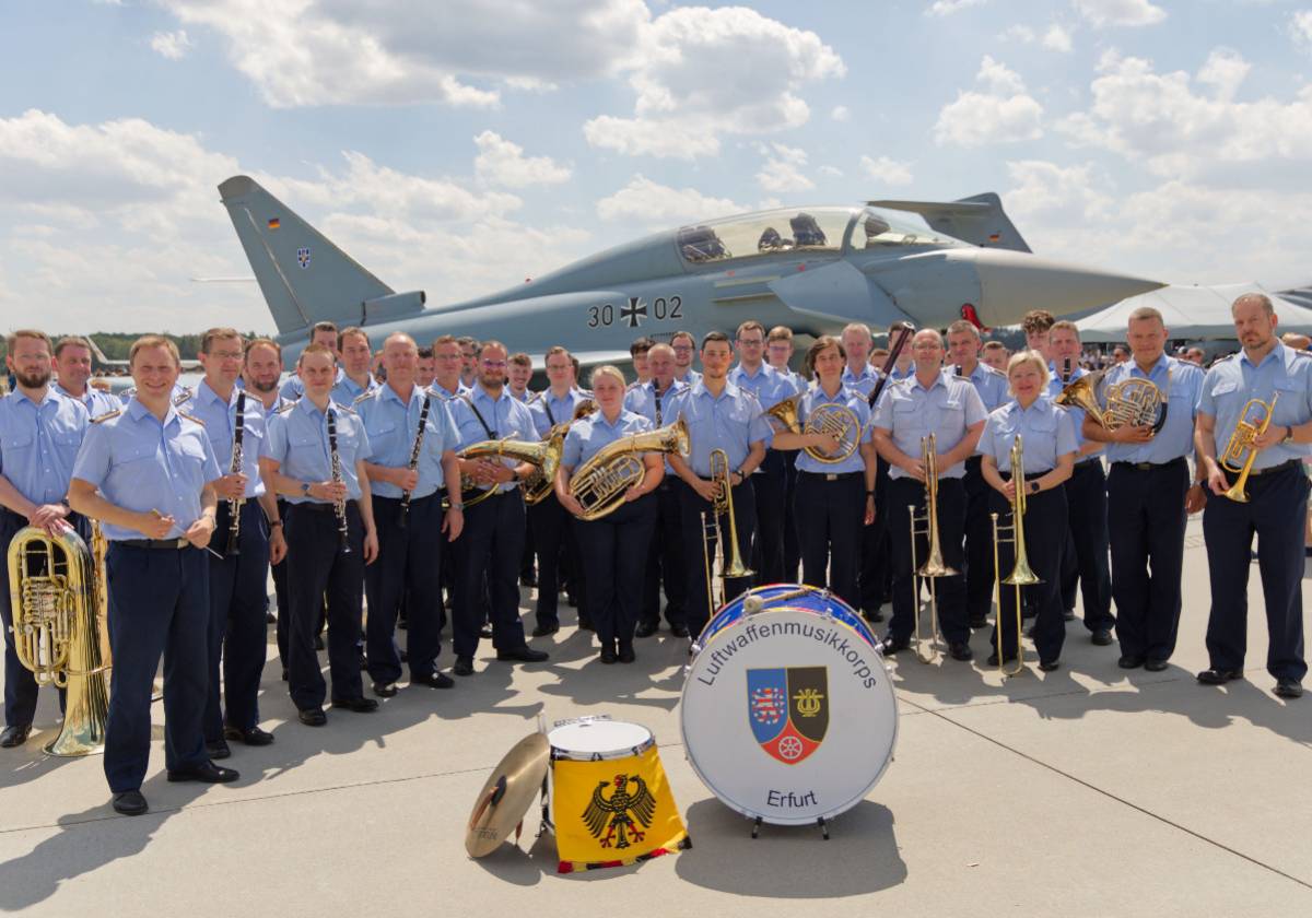 Konzertabend: LIONS-Benefizkonzert - Luftwaffenmusikkorps Erfurt in Selb
