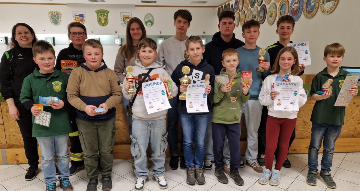 Max Tretter gewinnt Osterschießen in Schirmitz