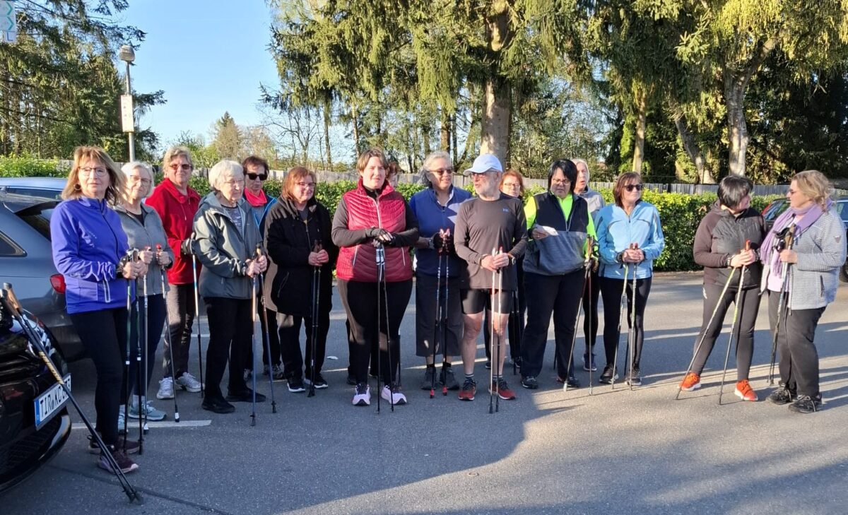 Nordic Walking Kurs der DJK startet in Weiden