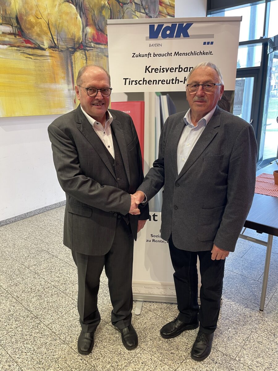 Reinhard Schön neuer VdK-Kreisvorsitzender Tirschenreuth-Kemnath