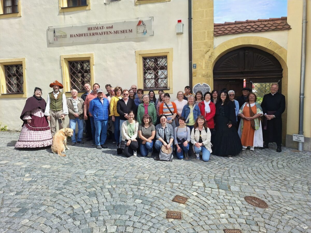 Stadtführung mit Kirchenchor Kulmain begeistert in Kemnath