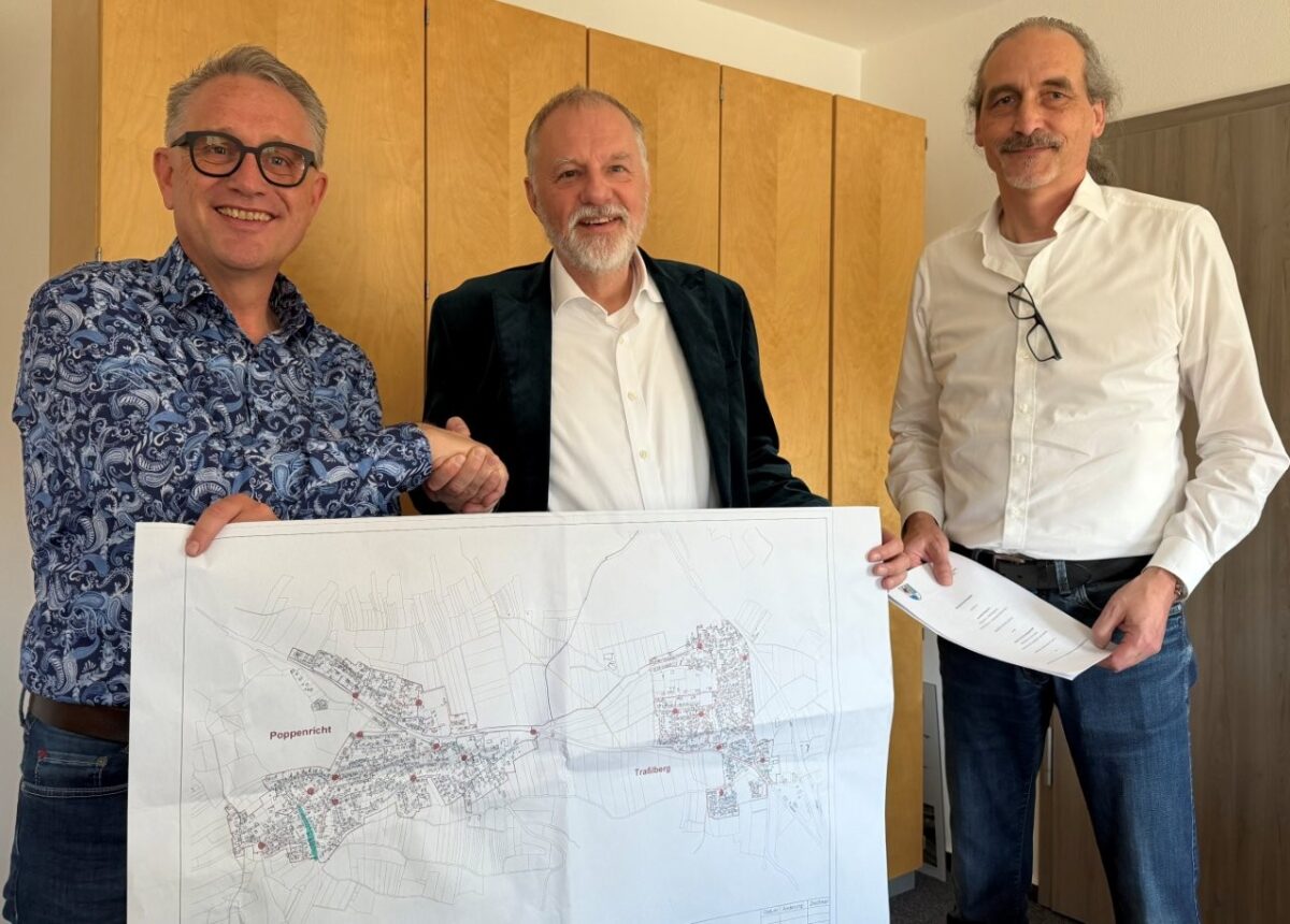 Stadtwerke Amberg sichern Gasversorgung in Poppenricht für 20 Jahre