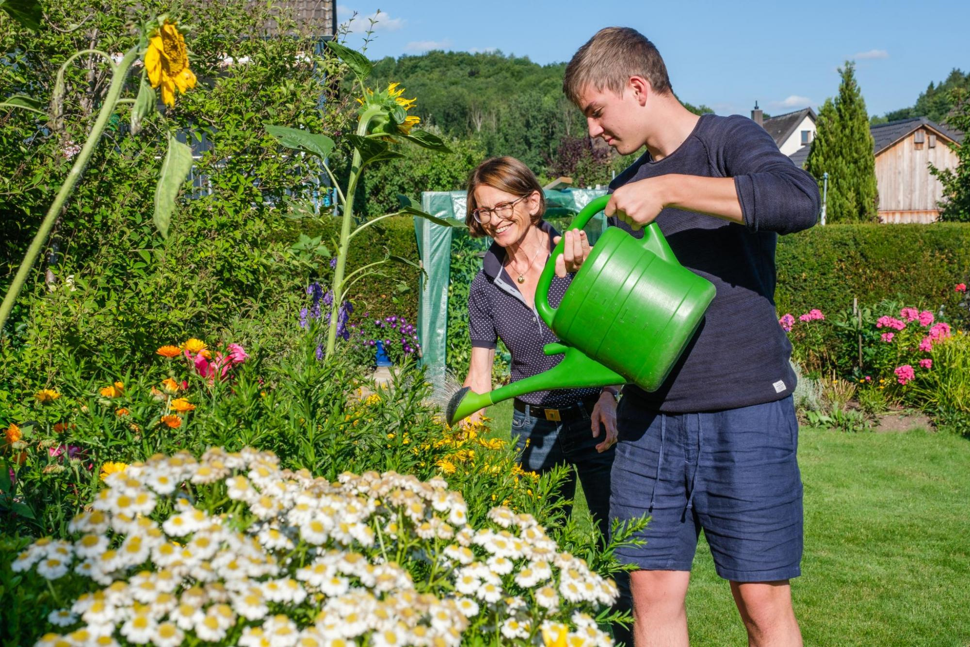 Taschengeldbörse unterstützt Haus und Garten