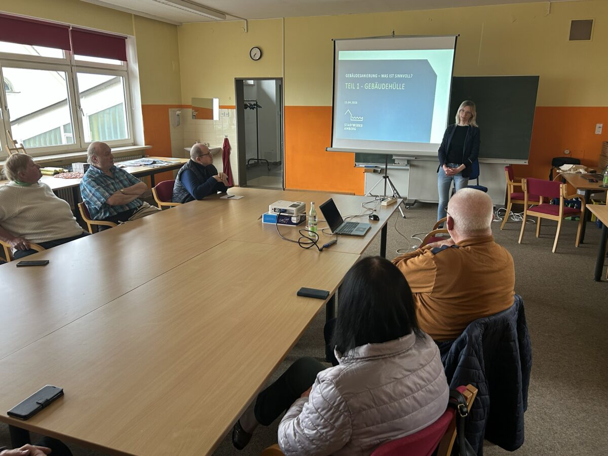Vortragsreihe zur Gebäudesanierung startet in Amberg