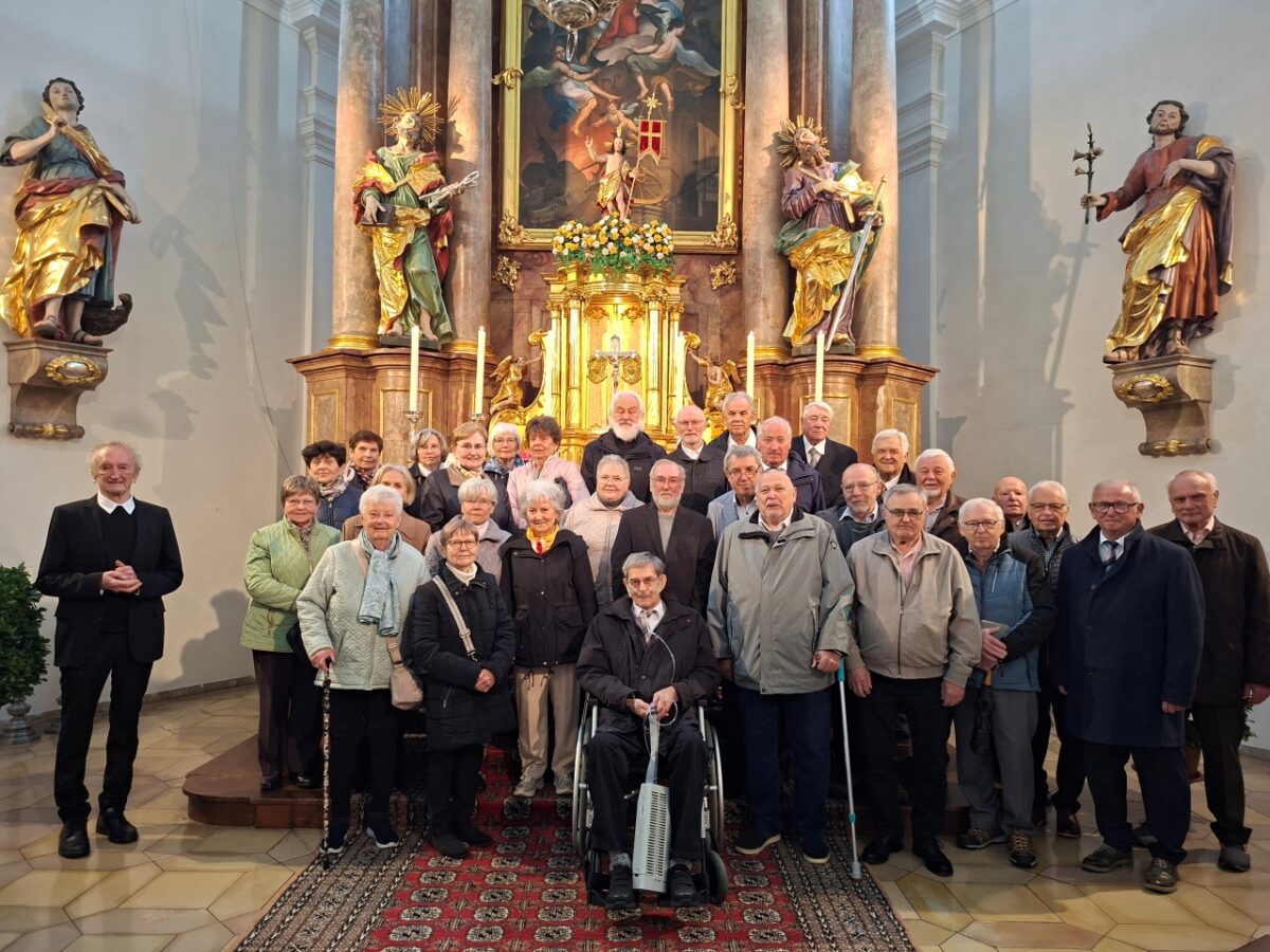 60 und 70 Jahre Jubelkommunion in Neustadt