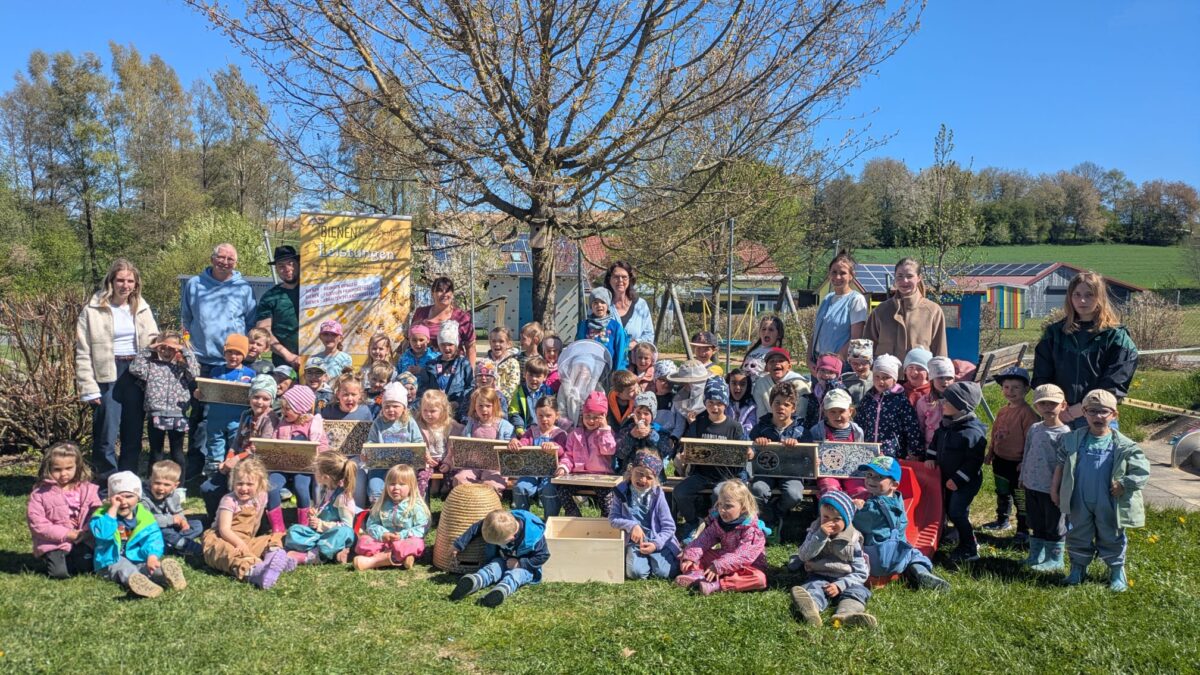Projekttag Biene in der Kita St. Josef Waldthurn