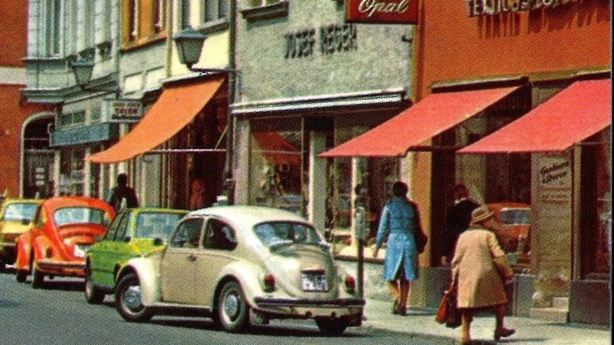 Zeitreise in Weidens Geschäftswelt der 1970er