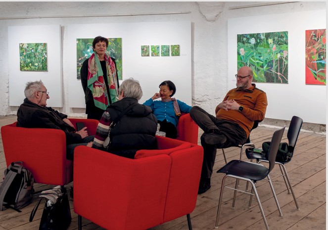 Zwischen Landschaft und Wahrnehmung: Christine Fuchs zeigt „Nazuna/Malerei“ in Weiden