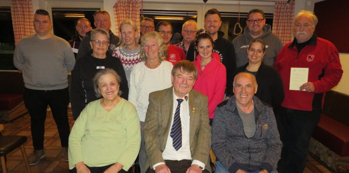 Sportkegelkreis ehrt Mitglieder