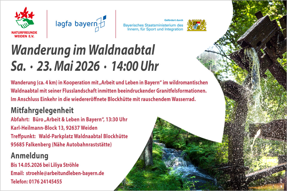 Wanderung im Waldnaabtal