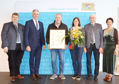 Goldener Meisterbrief für Andreas Kiener in Weiden
