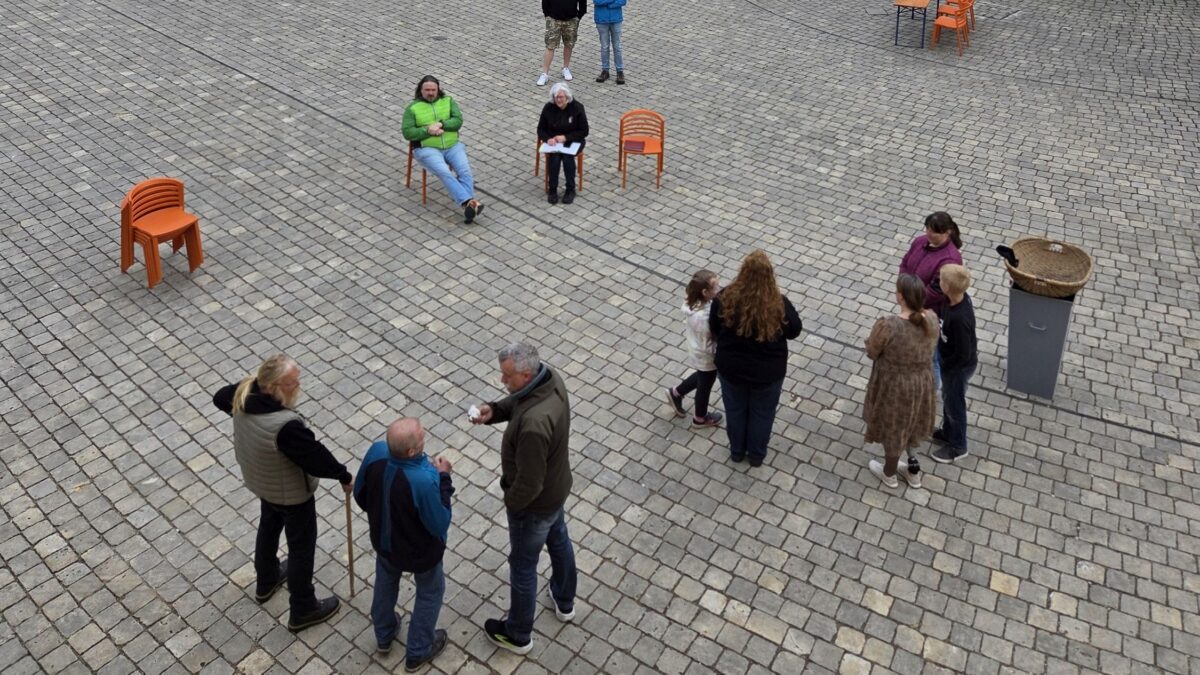 Burgfestspiele-Proben laufen in Vilseck