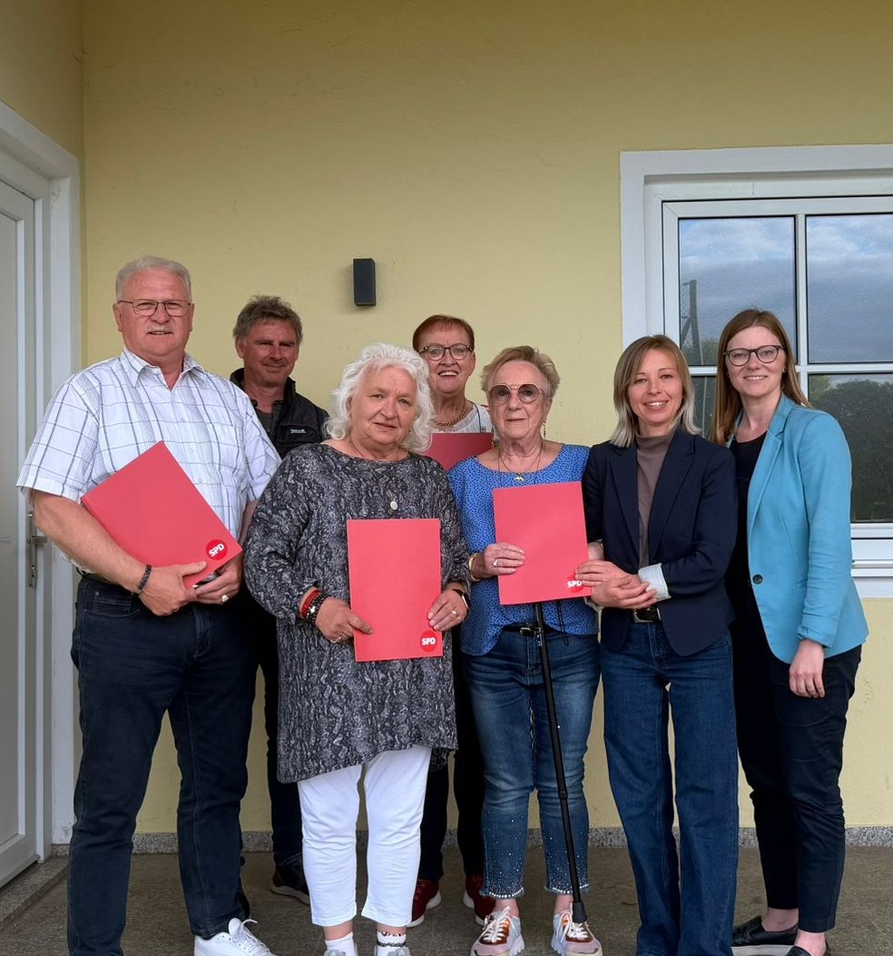 255 Jahre Treue zur SPD – Ortsverein Püchersreuth ehrt langjährige Mitglieder