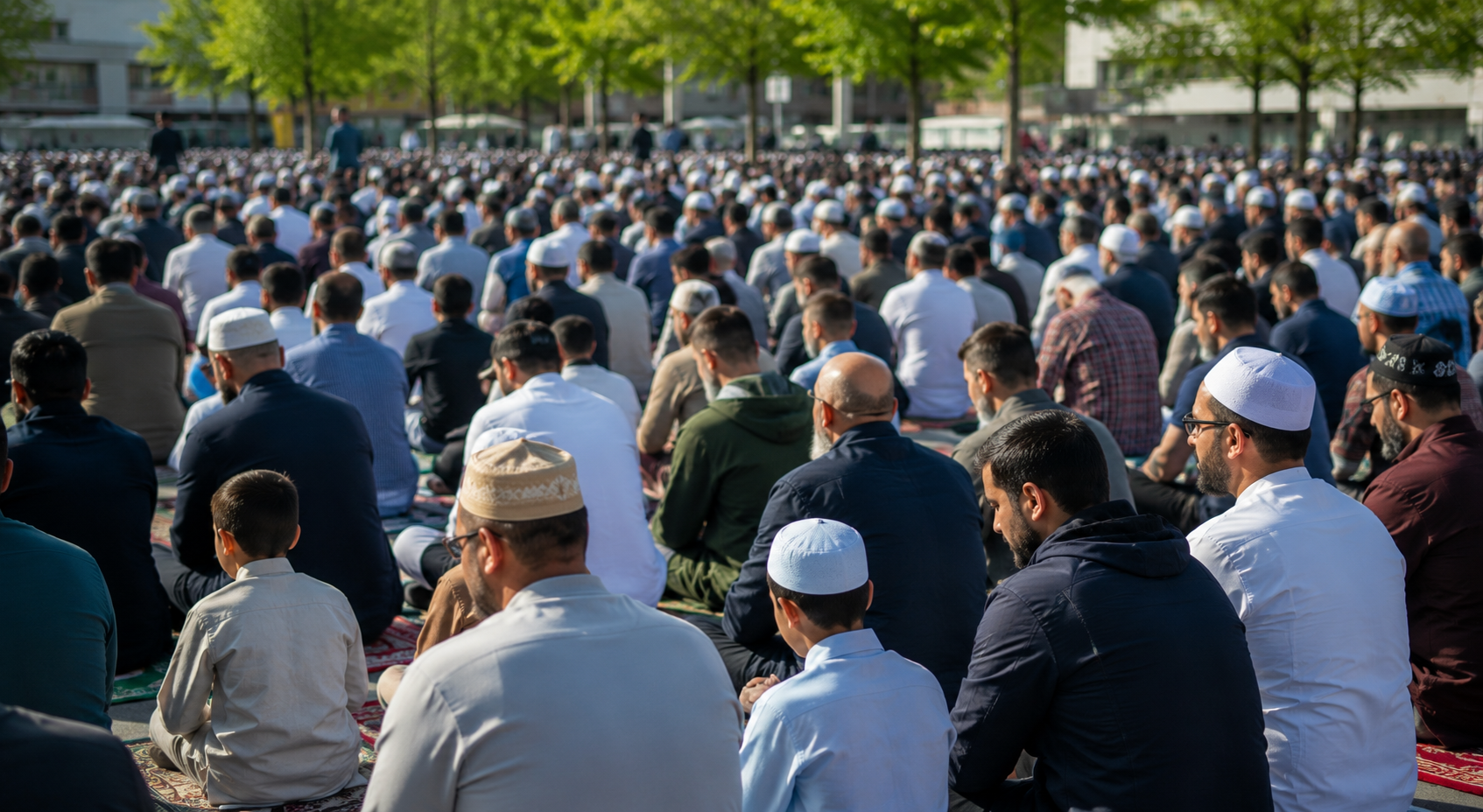 In der Nordoberpfalz feiern heute viele Muslime eines der wichtigsten Feste im Islam