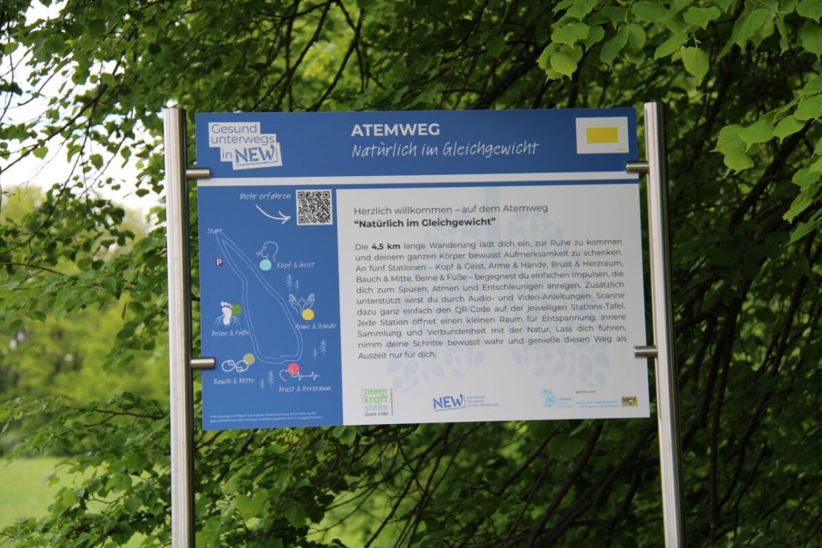 Gesund entspannen auf dem Etzenrichter Atemweg