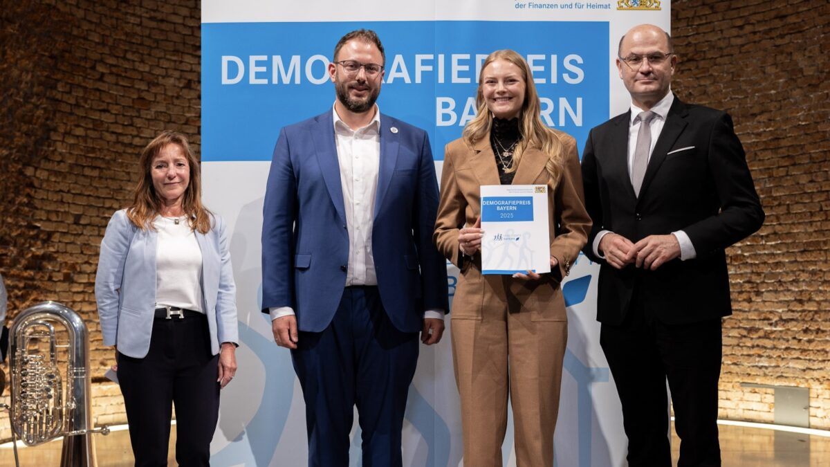 Demografiepreis Bayern: BHS-Projekt ausgezeichnet
