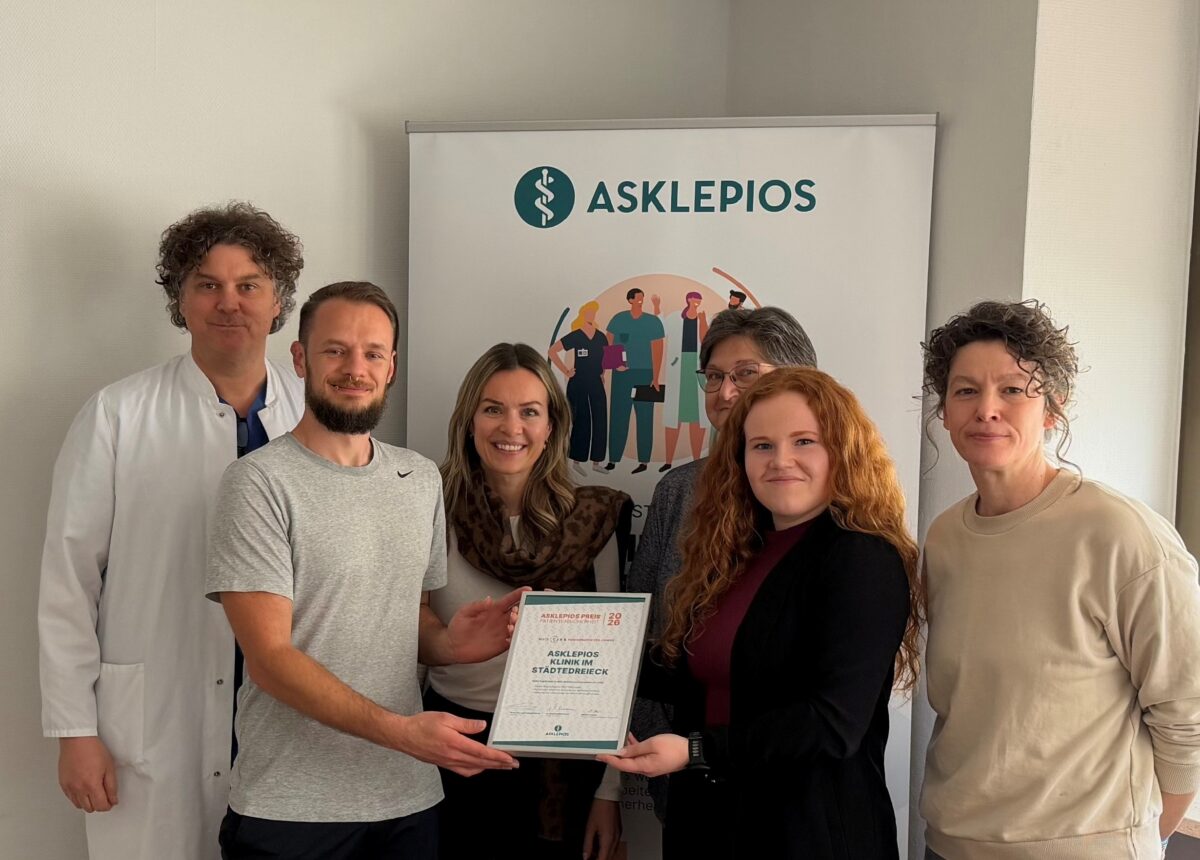 Asklepios Preis Patientensicherheit 2026 für Klinik in Burglengenfeld