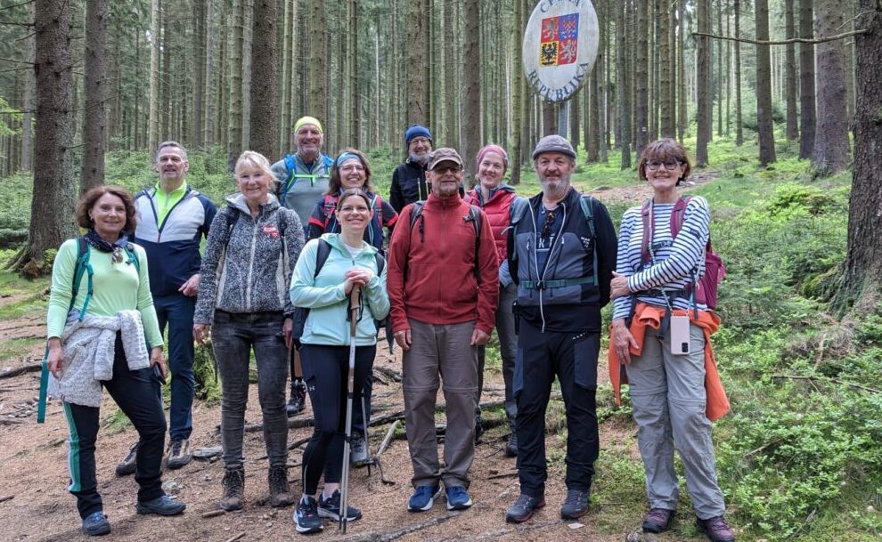 DJK Lauftreff Weiden wandert 13 Kilometer bei Bad Neualbenreuth