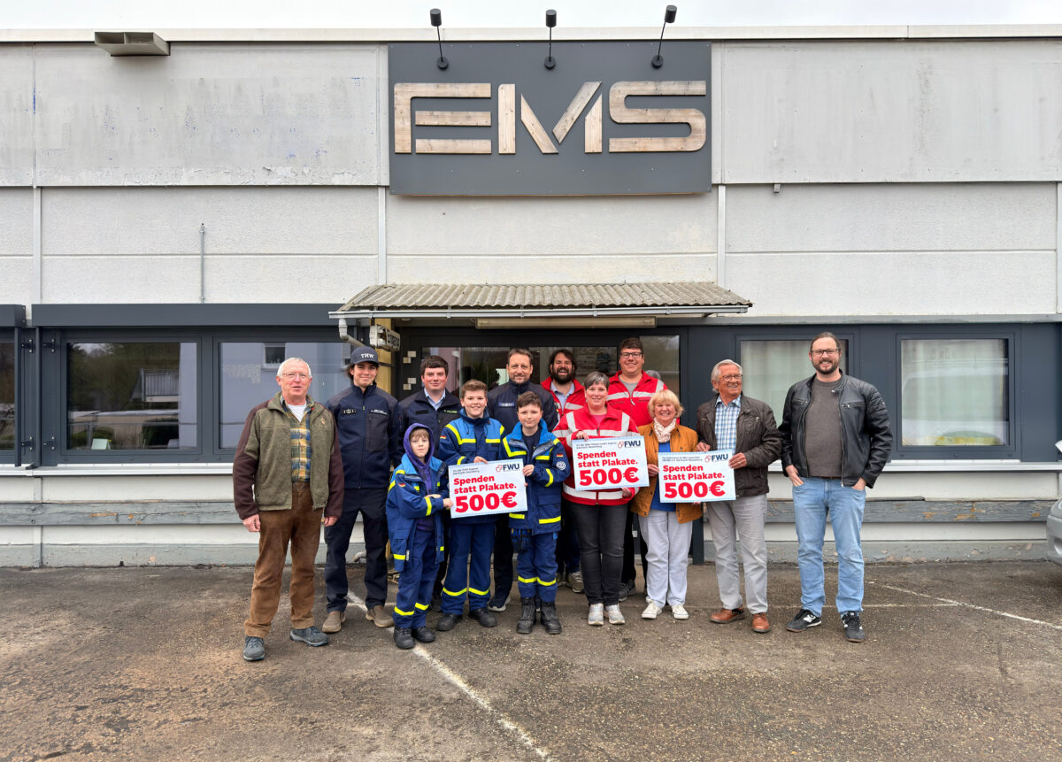 FWU spendet 1.500 Euro an Vereine