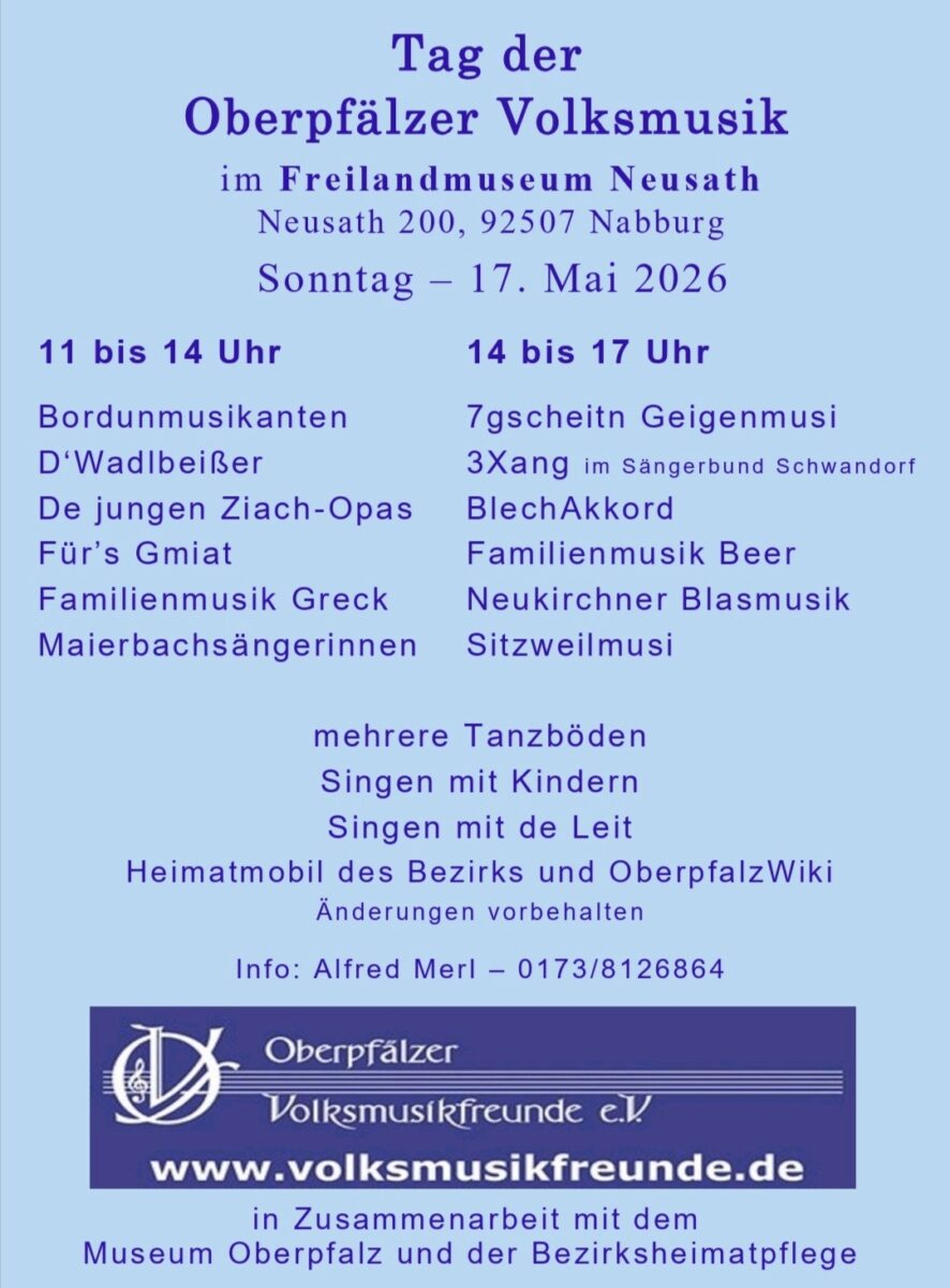 Tag der Oberpfälzer Volksmusik