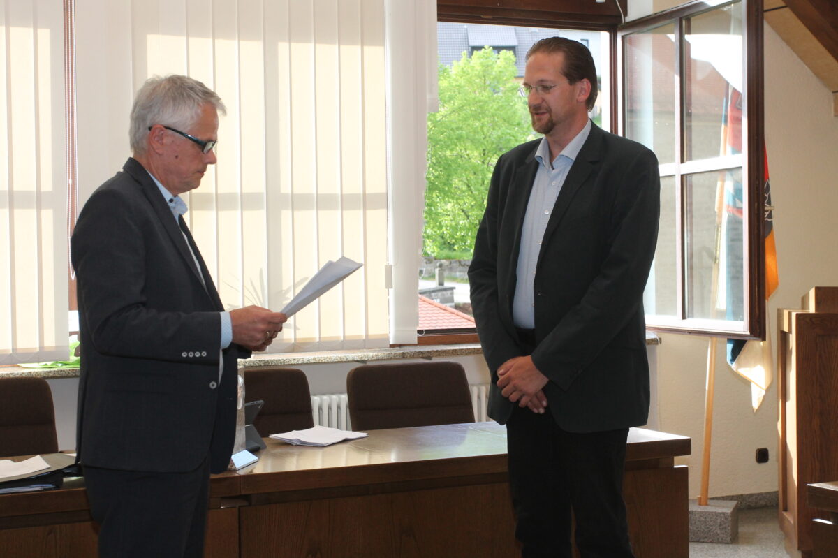 Gemeinderat bestätigt Bannert als zweiten Bürgermeister in Flossenbürg