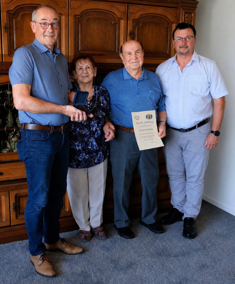 Gerhard Gattaut feiert 90. Geburtstag in Rieden