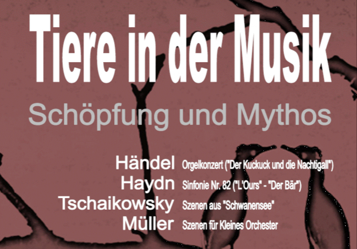 In Weiden erklingt: Sinfonieorchesterkonzert - Tiere in der Musik