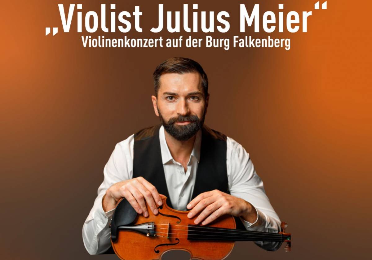 Konzertabend: Violinenkonzert mit Julius Meier (Nachholtermin) in Falkenberg