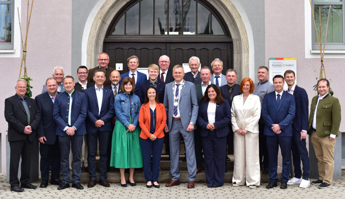 Meier und Huber als stellvertretende Bürgermeister in Maxhütte-Haidhof gewählt