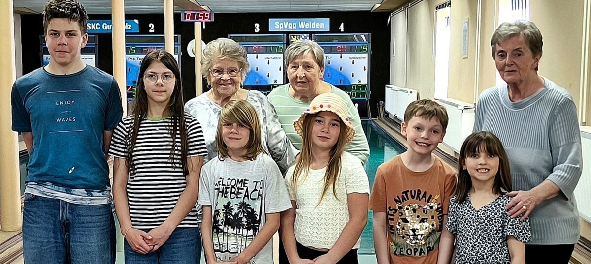 Muttertagskegeln bringt Generationen in Weiden zusammen