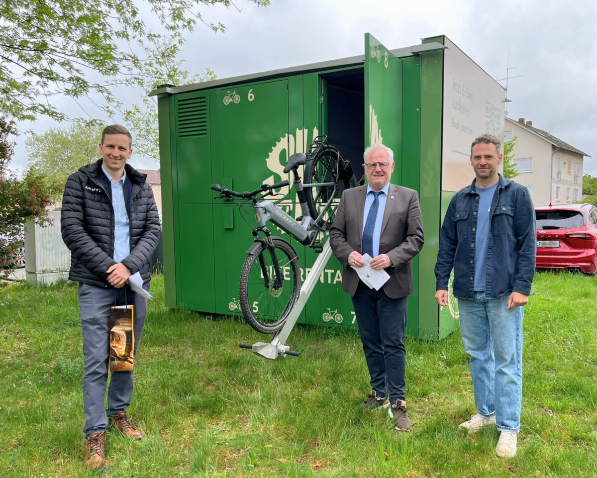 Neue Bikebox in Schwandorf verleiht E-Bikes rund um die Uhr