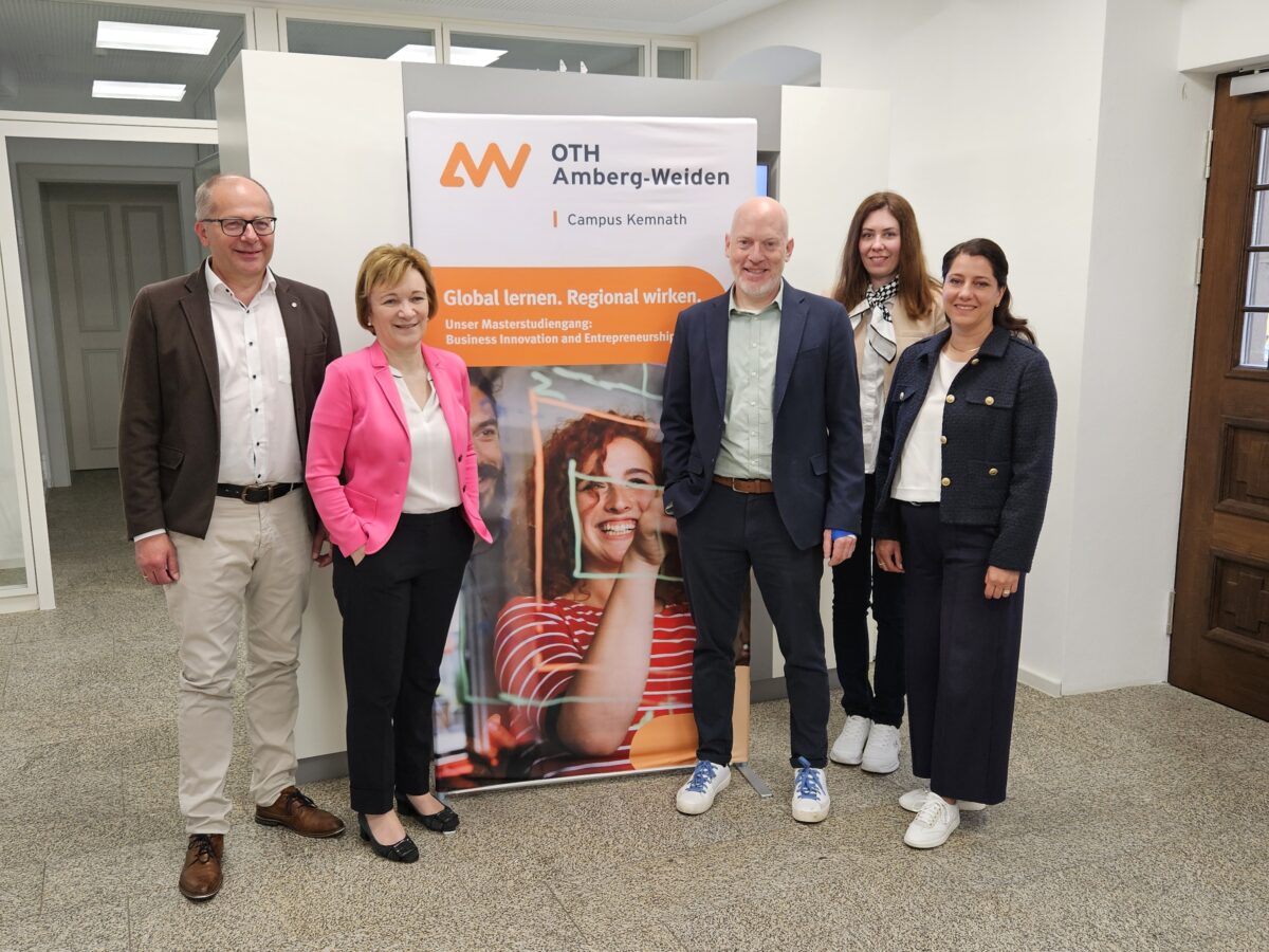 Neuer Master bringt Entrepreneurship nach Kemnath