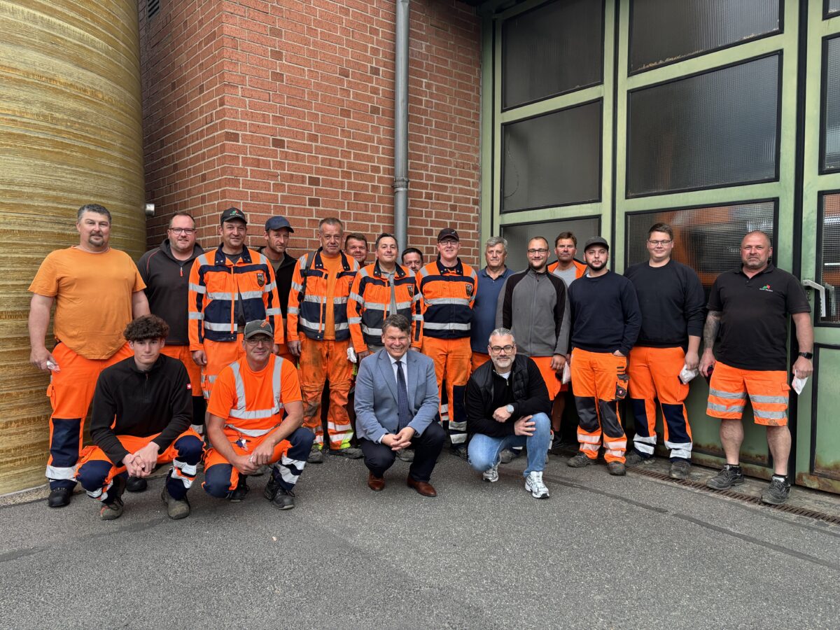 Neuer OB Zeitler startet Kennenlerntour in Weiden