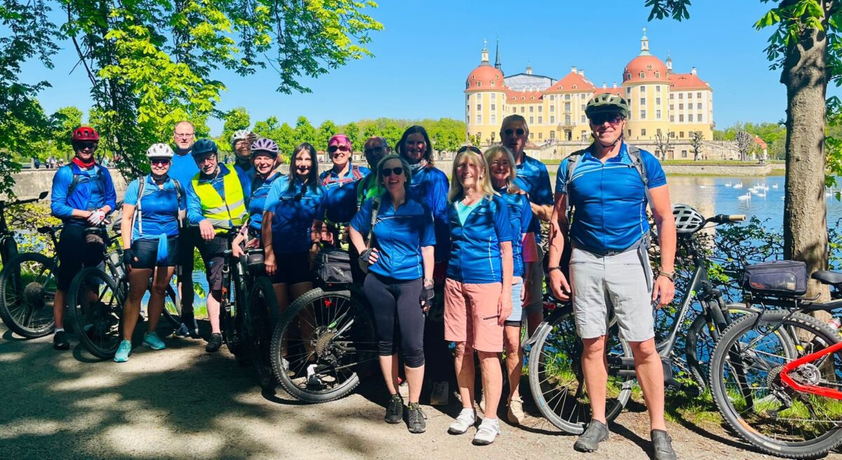Radtour des RV Eintracht Elbart in Dresden und Umgebung