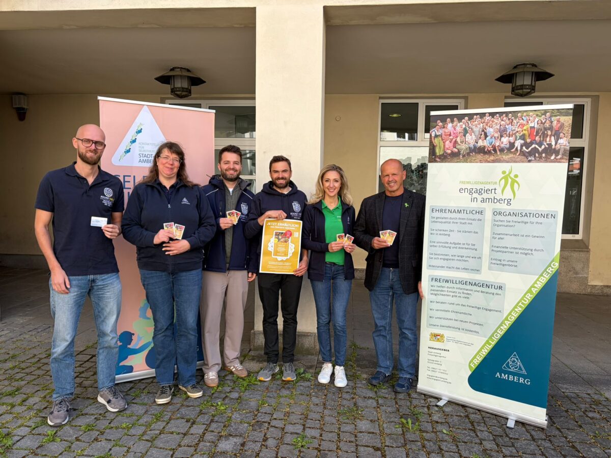 Round Table 235 verschenkt Gastronomiequartette an Ehrenamtliche in Amberg