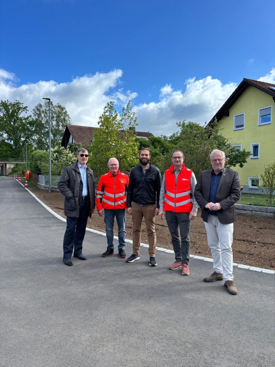 Sanierung und Neugestaltung der Höflarner Straße in Schwandorf abgeschlossen