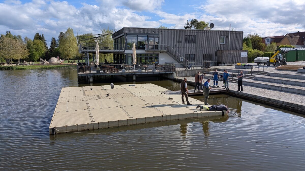 Seebühne entsteht für KulturSommer 2026 in Tirschenreuth
