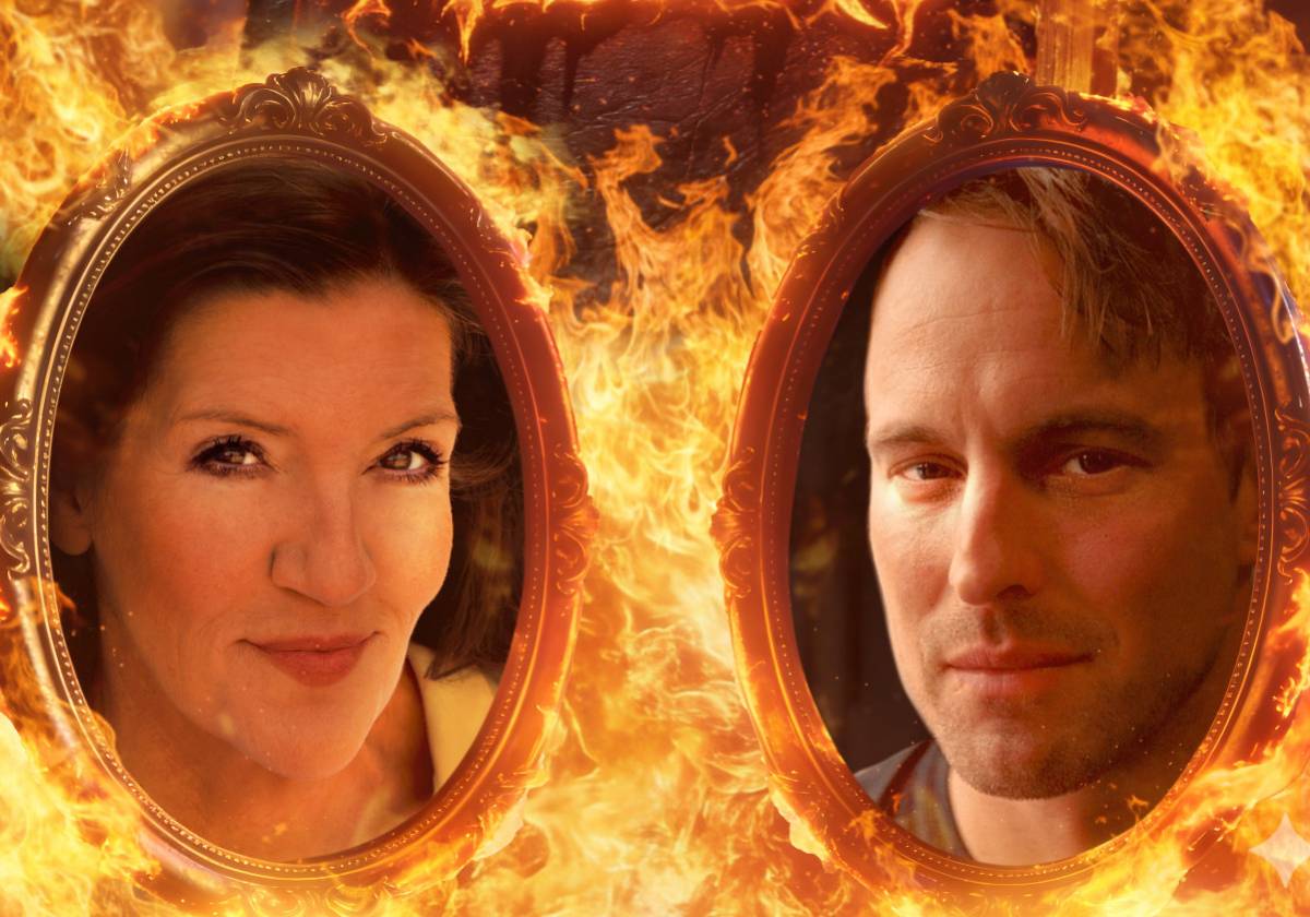 Theaterabend: Stephen King "Misery": Katy Karrenbauer, Chr. Erdt in Furth im Wald