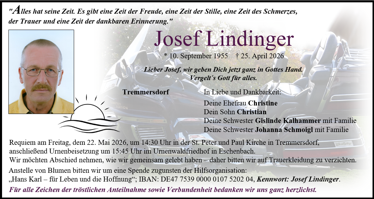 Traueranzeige Josef Lindinger.png