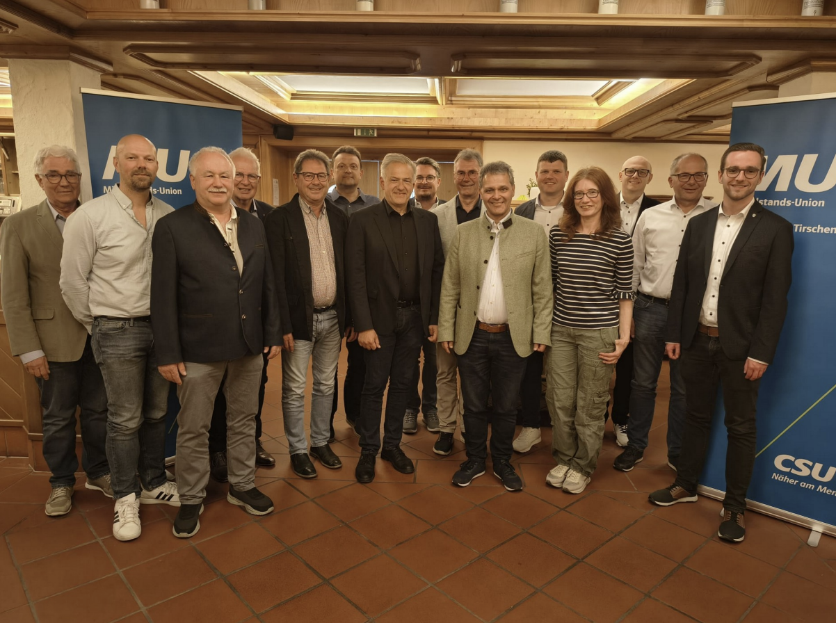 Mittelstands-Union wählt in Tirschenreuth Zintl erneut zum Vorsitzenden