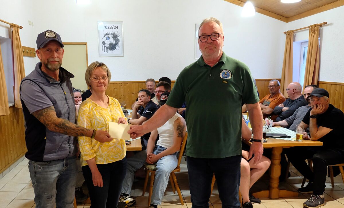 Spenden statt schenken beim Fischereiverein