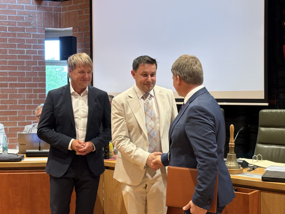 Erste Sitzung des Stadtrats Weiden: Stephan Gollwitzer und Jürgen Meyer sind stellvertretende Bürgermeister