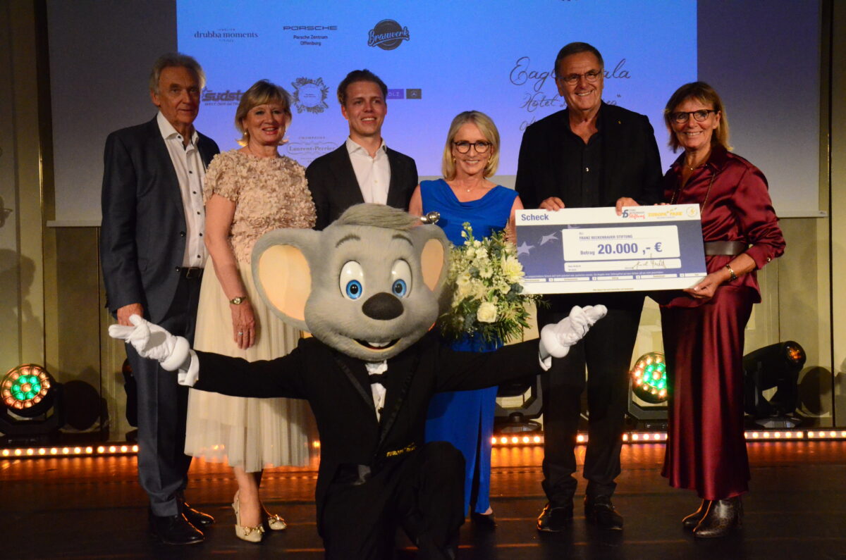 Spendenaktion im Zeichen des Kaisers: Europa-Park Eagles Charity Golfcup lässt Beckenbauers Hilfe weiterleben