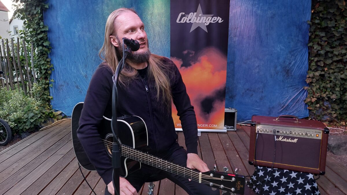 Colbinger eröffnet die "Biergarten-Live-Stage"