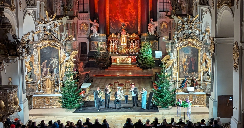 Weihnachten mit Harmonic Brass in St. Emmeram