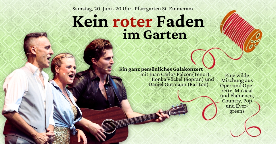 Galakonzert: Kein roter Faden im Garten