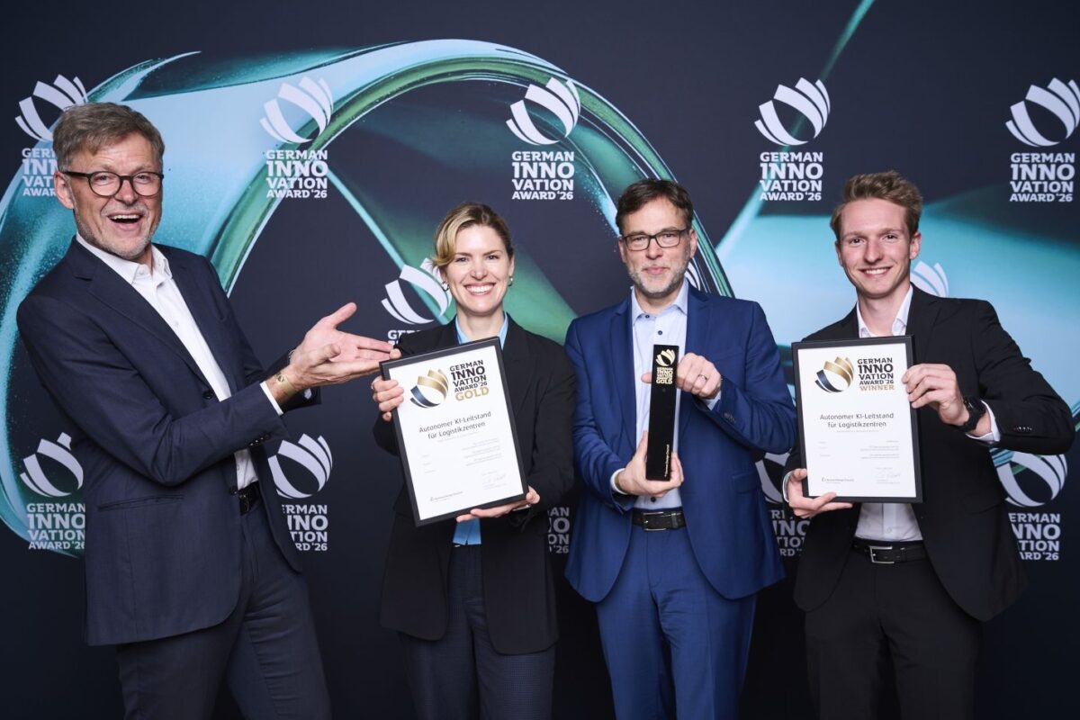 Wenn Logistik an ihre Grenzen stößt: IGZ aus Falkenberg gewinnt Innovationspreis für KI-Leitstand